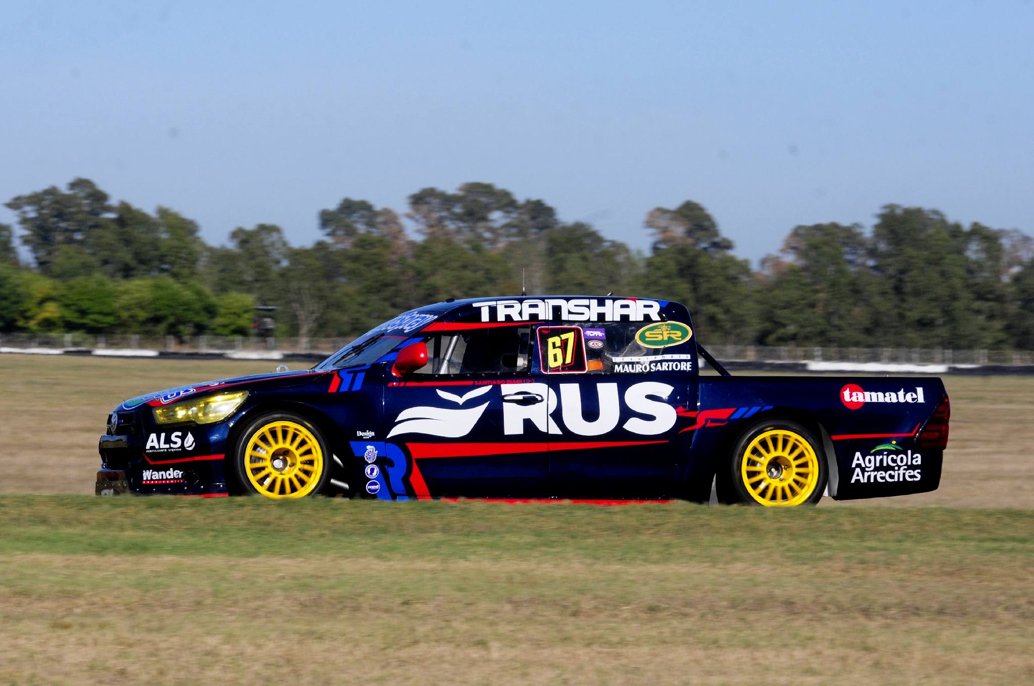 Biagi fue el poleman de las Pista Pick Up en La Plata