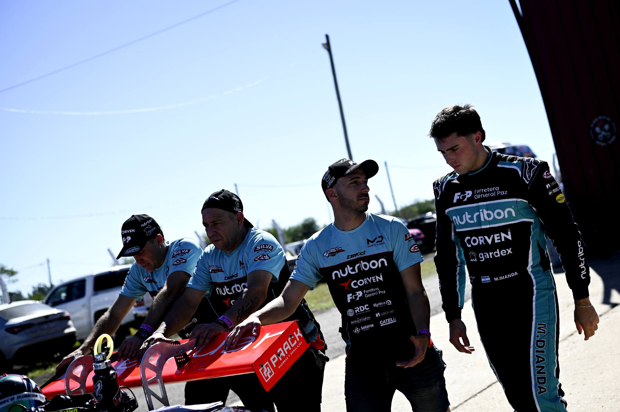 Dianda, de la pole a un final complicado:  "Se hacen carreras engorrosas y trabadas. Hay que intentar llegar"