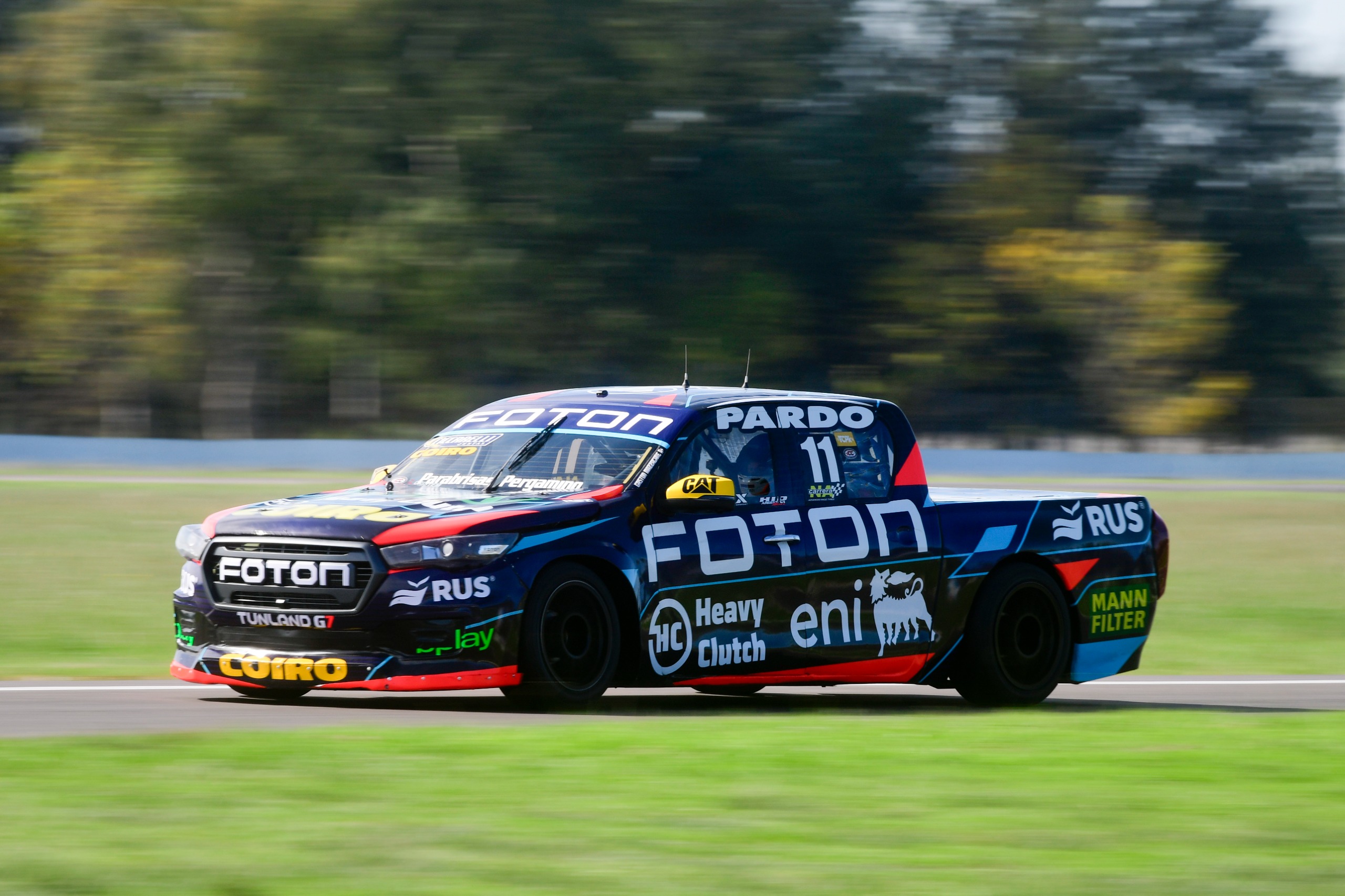 Mazzacane fue la referencia en las camionetas antes de clasificar